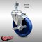Service Caster 5 Inch SS Solid Polyurethane Wheel Swivel 1/2 Inch Threaded Stem Caster with Brake SCC-SSTS20S514-SPUS-TLB-121315 - alternate 1